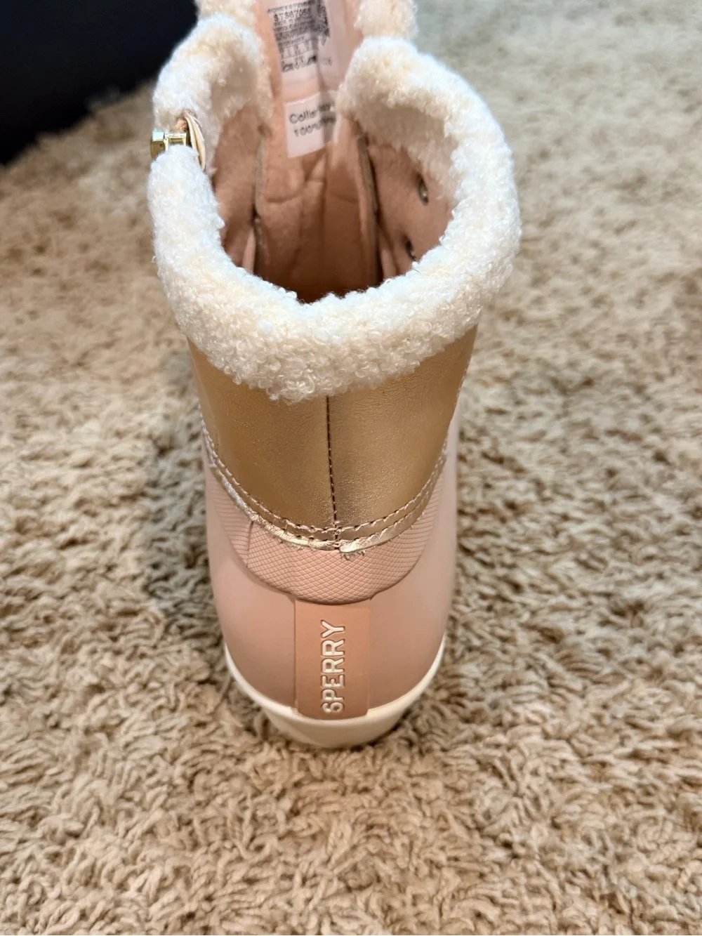 Sperry Alpine Saltwater Alpine Blush Lace Up Size 9 New In Box